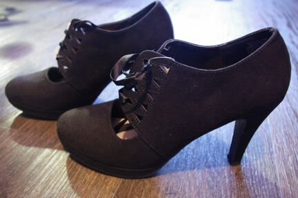 Туфли женские замшевые 41 размер новые