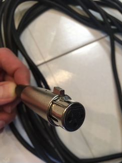 Микрофонный кабель профессиональный 7 метров