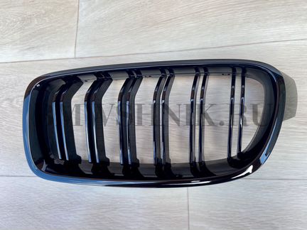 Решётки радиатора на BMW F30. Ноздри