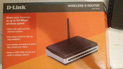 Продам роутер D-Link DIR-320