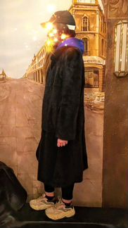 Норковая шуба - носим как стритстайлеры)