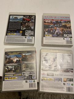 Sony playstation 3. 4 игры