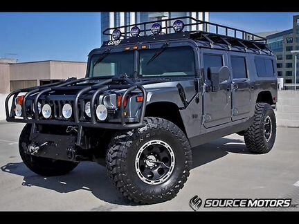 Hummer H1 багажник Gobi с лестницами