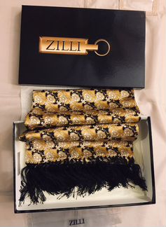 Новый шарф Zilli из шелка оригинал