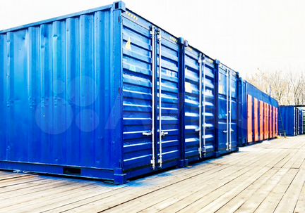 Склад контейнер в аренду 40 фут. второй этаж