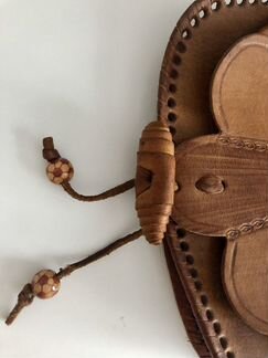 Кожаная испанская сумка