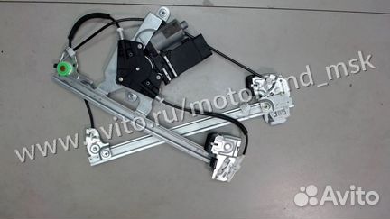 Стеклоподъемник электрический левый передний Skoda