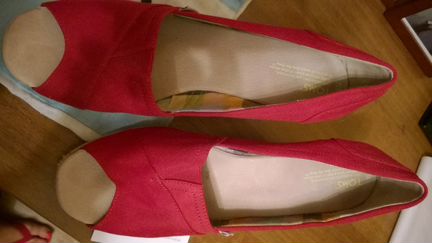 Туфли-босоножки toms, большой размер
