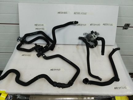 Патрубоки охлаждения комплект Mercedes W166 W292