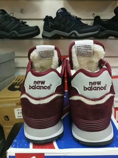 Зимние кроссовки замша NB 37-41 размер