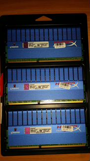 Kingston HyperX 6GB (3x2Gb) DDR3 2000 CL9