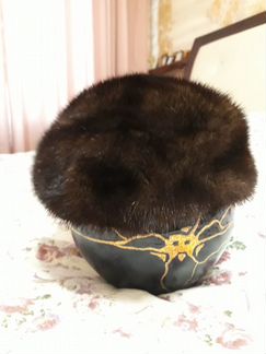 Берет зимний норка