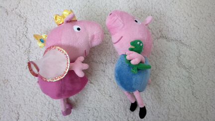 Мягкие игрушки свинка Пеппа