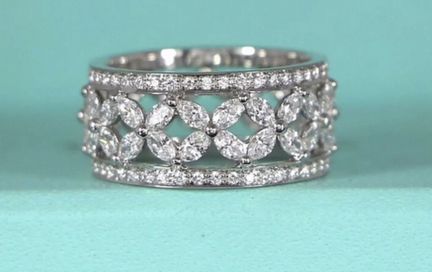 Золотое кольцо Tiffany 2.31 ct 8 гр