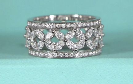 Золотое кольцо Tiffany 2.31 ct 8 гр