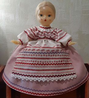 Паричковая кукла СССР грелка на чайник