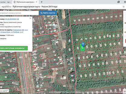 Кадастровая карта новый буян