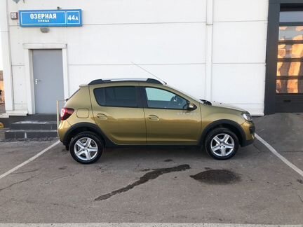 Renault Sandero Stepway 1.6 МТ, 2016, 59 974 км