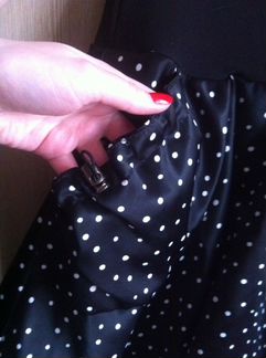 Юбка черная