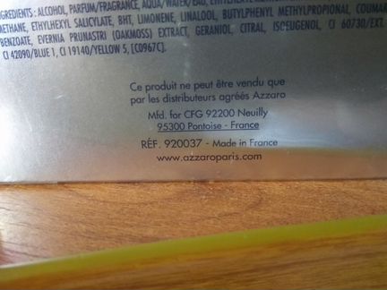 Azzaro Chrome