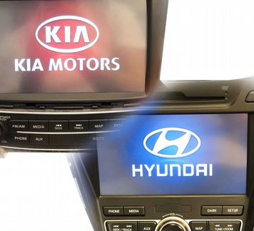 Ремонт автомагнитол KIA Sorento и Hyundai Santa Fe