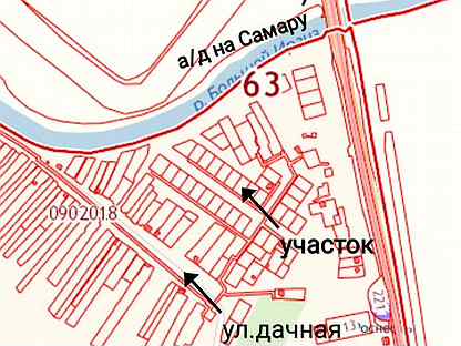 Карта большая глушица самарская область