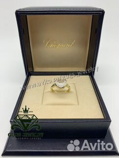 Новое золотое кольцо с бриллиантами 585 Chopard