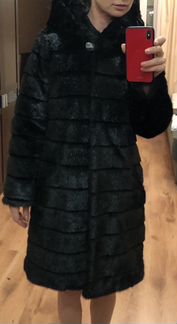 Шуба из эко меха (из искусственного меха)