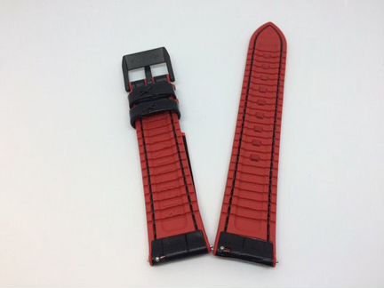 Ремень для часов Stailer Max Sport Black Red 2 20