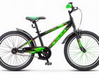 Велосипед pilot 200 черный/зеленый