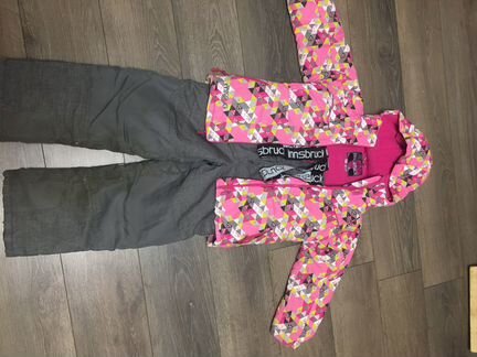 Детский зимний комбинезон на девочку