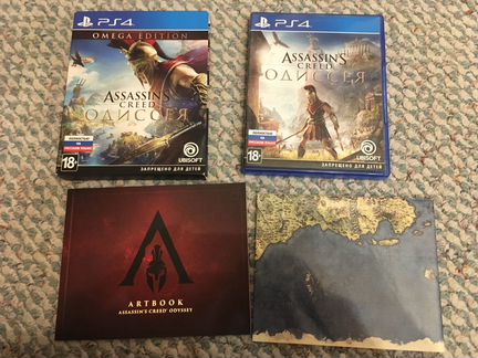 Assassins creed odyssey omega edition ps 4
