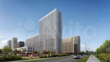 1-к квартира, 38.9 м², 24/25 эт.