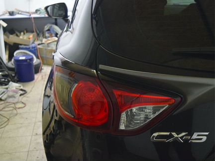 Реснички на задние фары Mazda CX-5