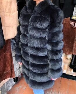 Шуба из песца