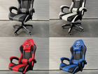 Кресло геймерское 202f с подножкой (разные цвета)