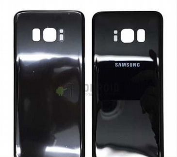 Задняя крышка для SAMSUNG G950F Galaxy S8 (черный)