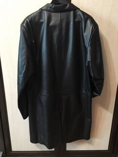 Пальто кожаное roverlakes