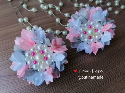 Бантик-резинка для волос (цена за пару)