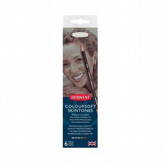 Карандаши цветные Derwent Coloursoft, 36 цветов, в