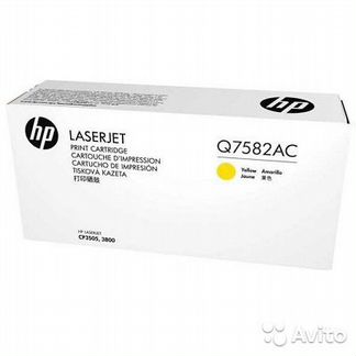 Картридж Q7582AC (503A) для HP CLJ 3800/CP3505 жел