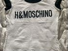 Футболка H&M Moschino