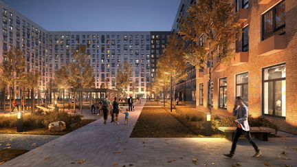 1-к квартира, 41.5 м², 16/30 эт.