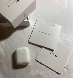 Наушники airpods 2 оригинал