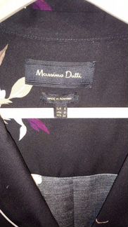 Massimo dutti рубашка в пижамном стиле новый
