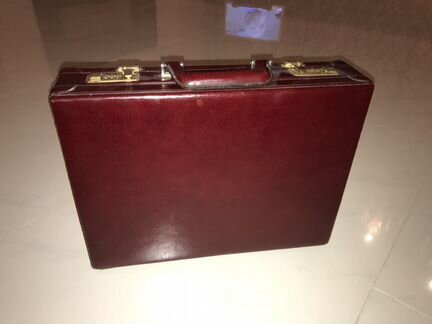 Дипломат кожаный (Италия)