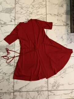 Платье zara красное Xs