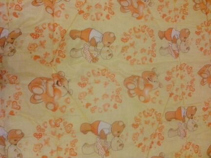 Стеганое детское одеяло из овечьей шерсти