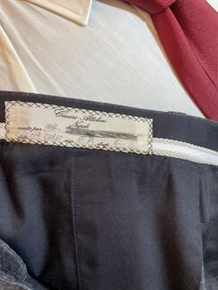 Брюки Cesare Attolini, размер 52. Шерсть, шёлк, лё