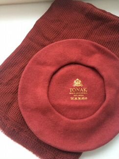 Берет и шарф Шерсть